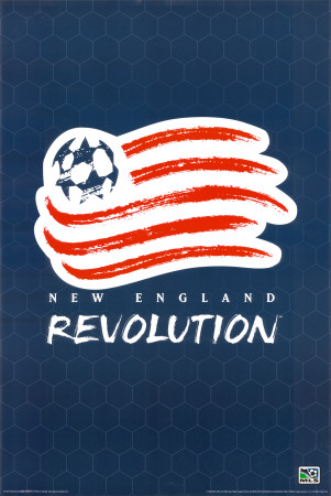 MLS New England Revolution Poster MLS New England Revolution Poster