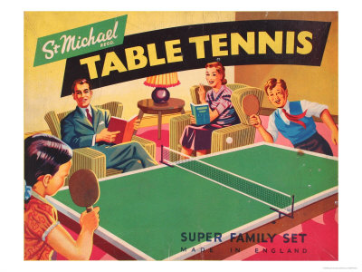 Table Tennis on Table Tennis Premium Poster At Eu Art Com