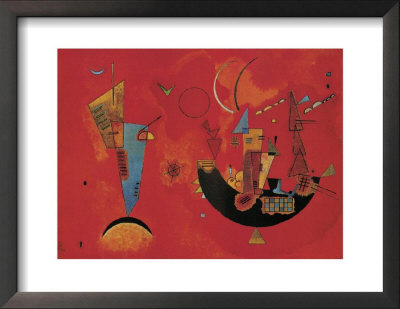 Mit und gegen Framed Print Mit und gegen Framed Print