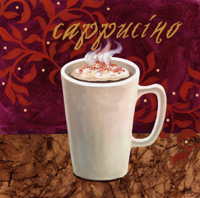Batik Coffee II Print Batik Coffee II Print