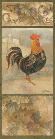 Black Rooster Print Black Rooster Print