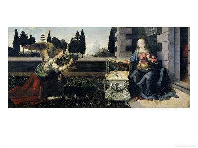Annunciation Giclee Print Annunciation Giclee Print