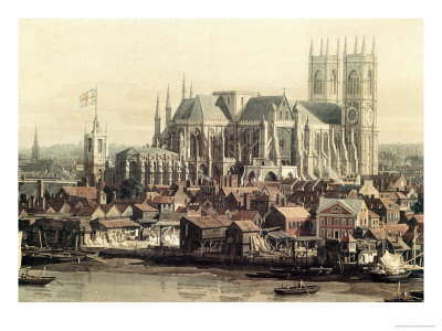 Detail View of London with the Thames