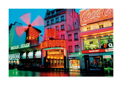 Moulin Rouge, Paris Print Moulin Rouge, Paris Print