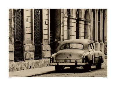 Vintage Car Havana Cuba Print