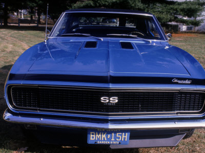 1967 Camaro RS SS Stretched Canvas Print