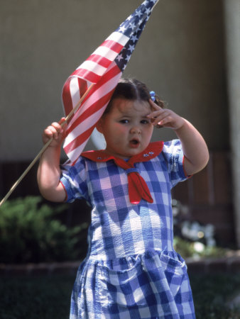 Girl with American Flag american flag pictures to print. Girl with American Flag