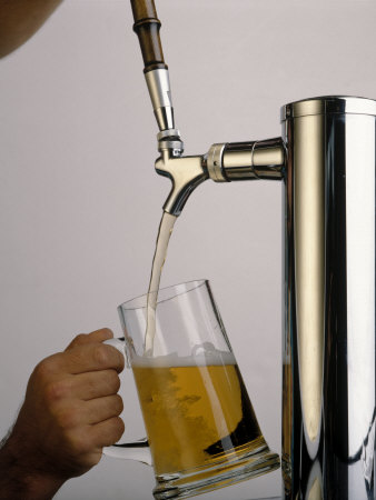 Beer Tap Pouring