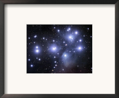 The Pleiades Framed Print The Pleiades Framed Print