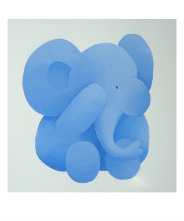 Elly Peekaboo Giclee Print Elly Peekaboo Giclee Print