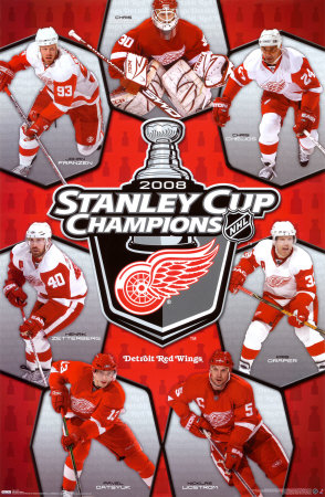 Red Wings- NHL Champs Poster Red Wings- NHL Champs Poster