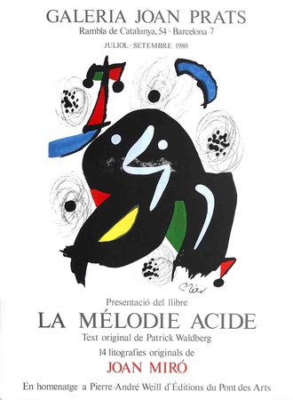 La Melodio Acide 1980 Collectable Print La Melodio Acide 1980 Collectable Print