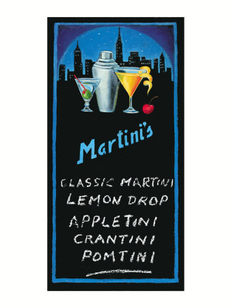 Martinis Print Martinis Print