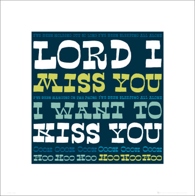 Rolling Stones - Miss You Print Rolling Stones - Miss You Print