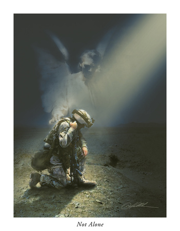 Not Alone Print Not Alone Print