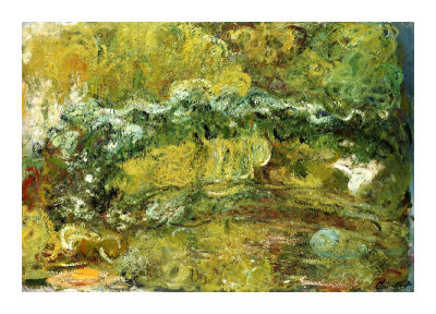 The Japanese Bridge Giclee Print The Japanese Bridge Giclee Print