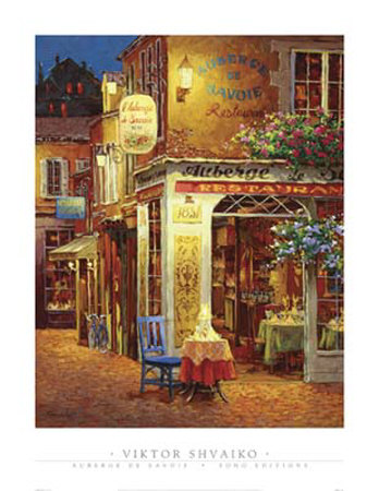 Auberge de Savoie Print Auberge de Savoie Print
