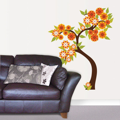 Graphic Tree Wall Decal Graphic Tree Wall Decal