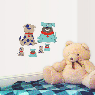 Boris & Norris Wall Decal Boris & Norris Wall Decal
