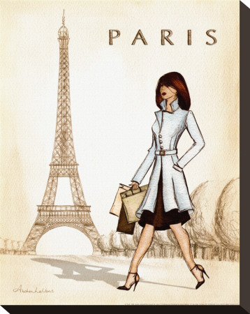 Paris Stretched Canvas Print Paris Stretched Canvas Print