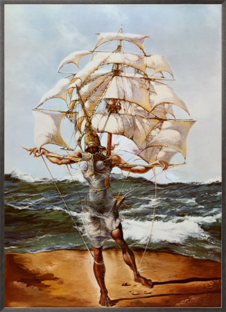 The Ship Framed Canvas Print The Ship Framed Canvas Print