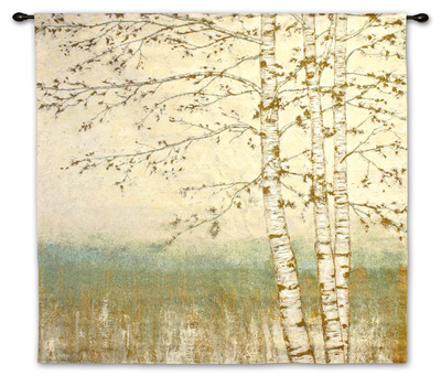 Birch Silhouette II Wall Tapestry Birch Silhouette II Wall Tapestry
