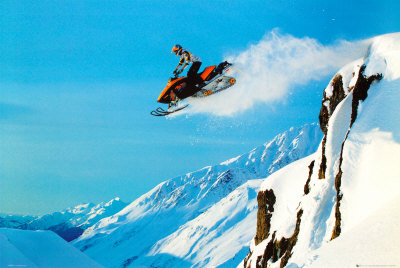 Snowmobile Poster Snowmobile Poster