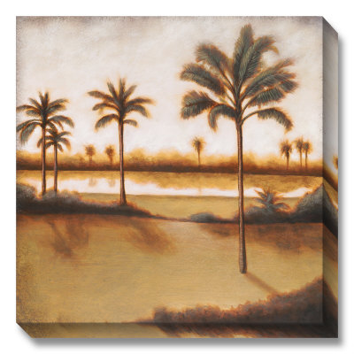 Down at the Oasis I Limited Edition on Canvas Down at the Oasis I Limited Edition on Canvas