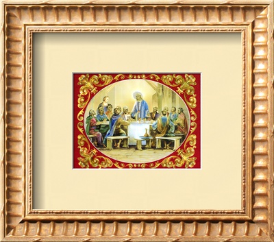 Last Supper Framed Print Last Supper Framed Print