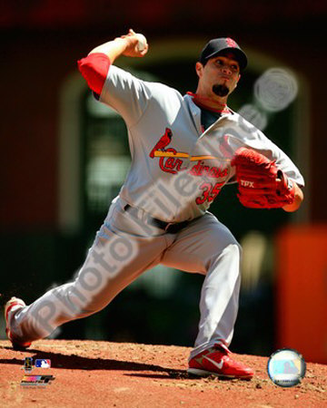 Joel Pineiro 2008 Pitching Action Photograph Joel Pineiro 2008 Pitching Action Photograph