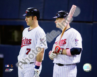 Joe Mauer & Justin Morneau Photograph Joe Mauer & Justin Morneau Photograph