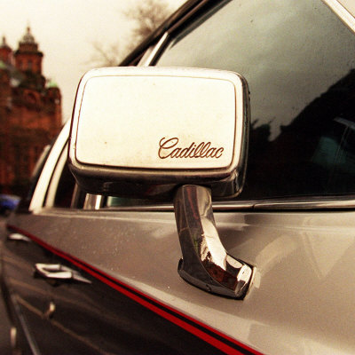 Me and My Cadillac, December 1999 Stretched Canvas Print