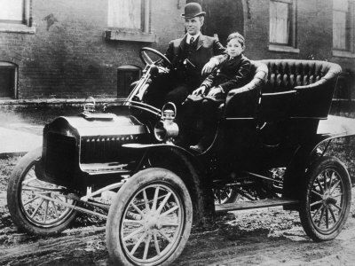 Henry Ford in Model T Other