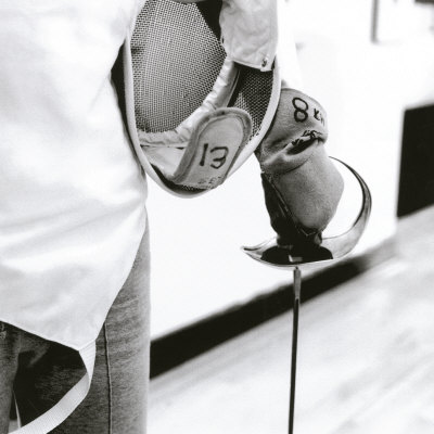 Person Holding a Fencing Sword Photographic Print Person Holding a Fencing Sword Photographic Print