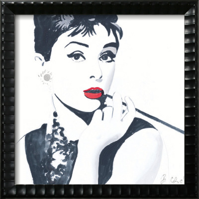 Audrey Hepburn Framed Print Audrey Hepburn Framed Print
