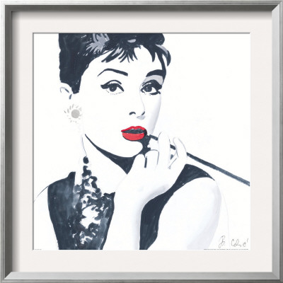 Audrey Hepburn Framed Print Audrey Hepburn Framed Print