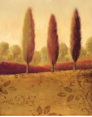 Golden Shadows II Print Golden Shadows II Print