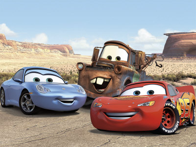 The Cast of Cars Print. zoom. view in room