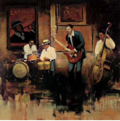 Latin Jazz Print Latin Jazz Print