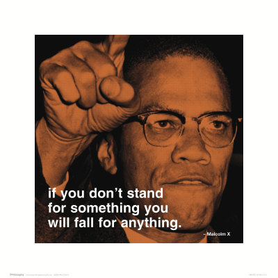 Malcom X: Stand Print Malcom X: Stand Print