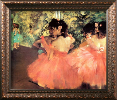 Ballerina in Red Framed Print Ballerina in Red Framed Print