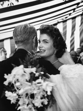 jackie kennedy wedding pics. jackie kennedy wedding veil.