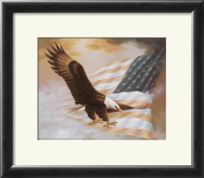 Eagle Painting Framed Print Eagle Painting Framed Print