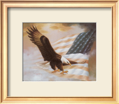 Eagle Painting Framed Print Eagle Painting Framed Print