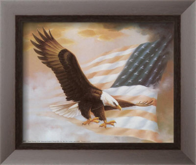 Eagle Painting Framed Print Eagle Painting Framed Print