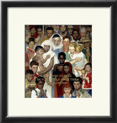 Golden Rule Framed Print Golden Rule Framed Print
