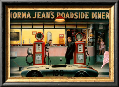 Destiny Highway Framed Print Destiny Highway Framed Print