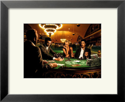 Royal Flush Framed Print Royal Flush Framed Print