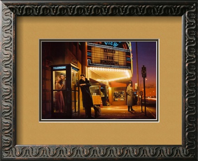 Midnight Matinee Framed Print Midnight Matinee Framed Print
