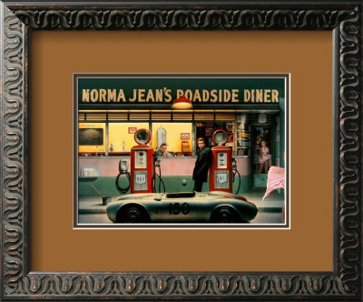 Destiny Highway Framed Print Destiny Highway Framed Print